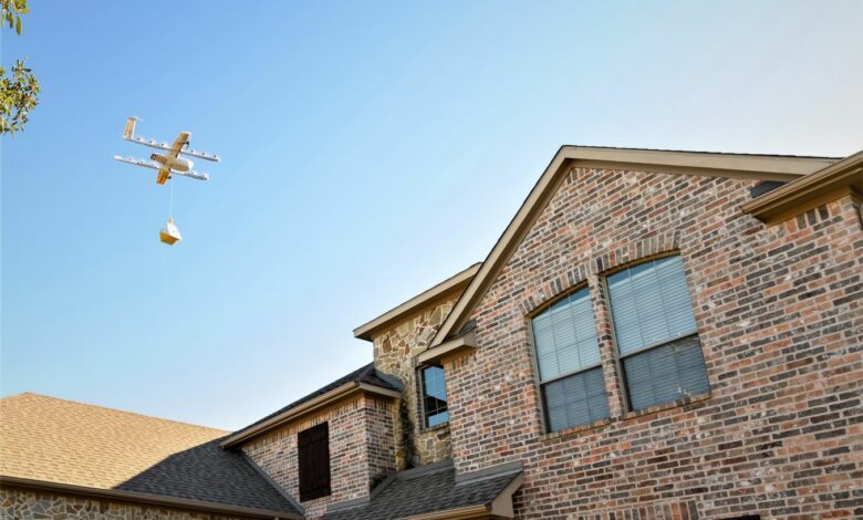 無人機快遞業務翻倍 谷歌兄弟公司Wing交付量劇增(圖1)