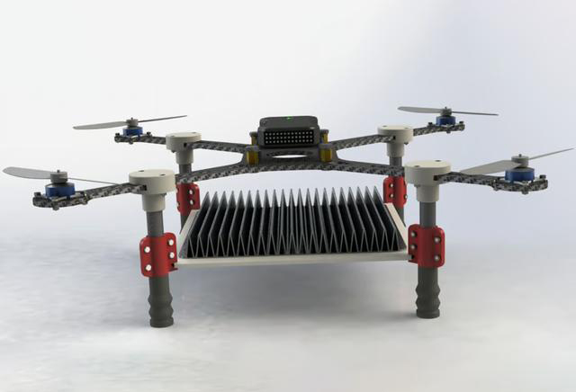 國內(nèi)新型研發(fā)激光充電無人機成功持續(xù)留空(圖1)