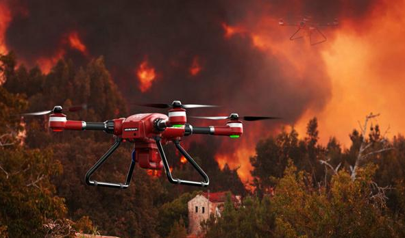 無人機在消防滅火救援中有哪些用處?(圖1) 無人機在消防滅火救援中有哪些用處?(圖1)