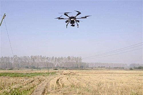 千里眼無人機監控焚燒秸稈污染環境行為(圖2) 千里眼無人機監控焚燒秸稈污染環境行為(圖2)